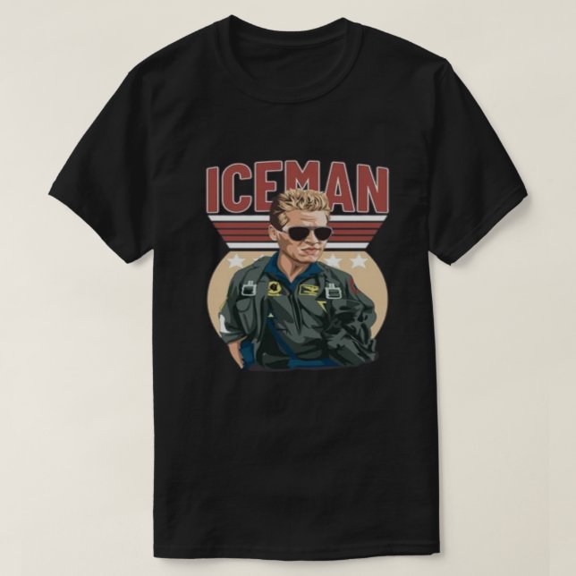 Stora Skärm-ikonen: Val Kilmer Celebrate de tidlös T Shirt (Design framsida)