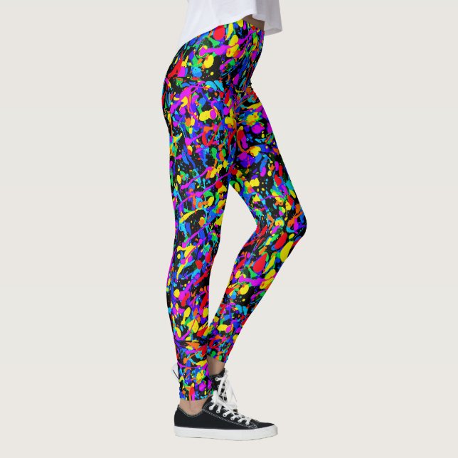 Stora stänk - Leggings (Höger)