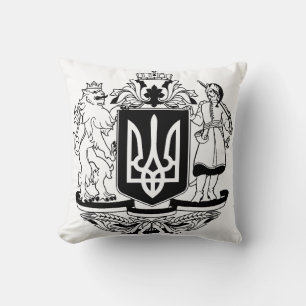 Stora statsvapen av Ukraina Kudde