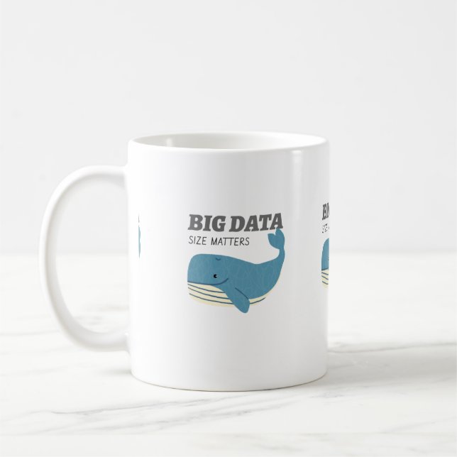 Stora storleka data kaffemugg (Vänster)