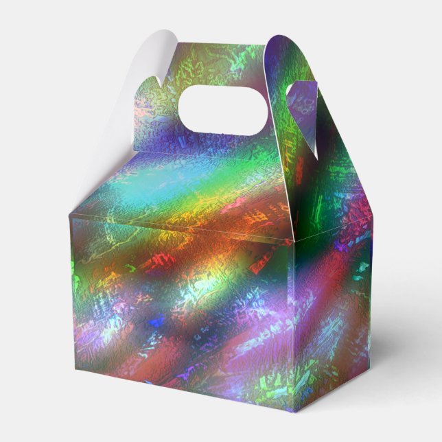 Stora stötfångare med klippt struktur i showy färg presentaskar (Baksidan Sidan)