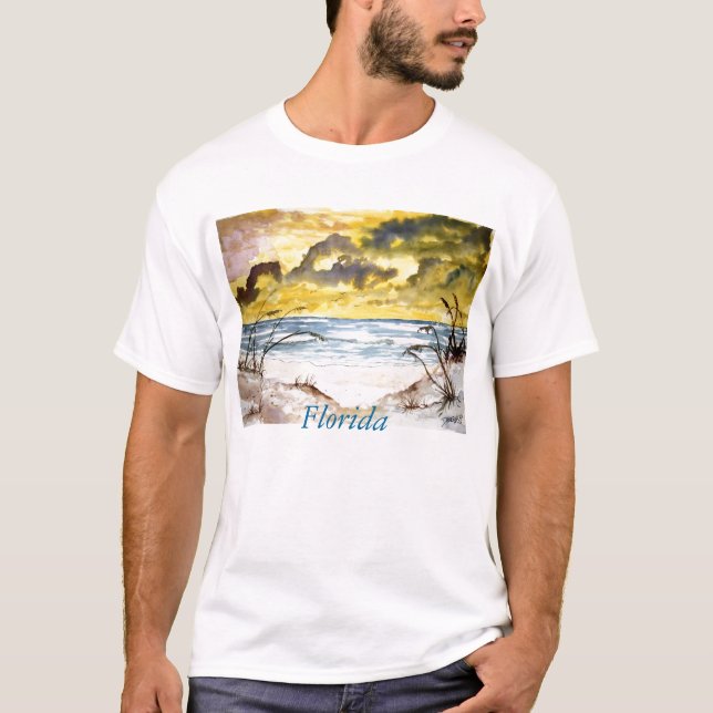 stora strandsanddyner, Florida Tröja (Framsida)