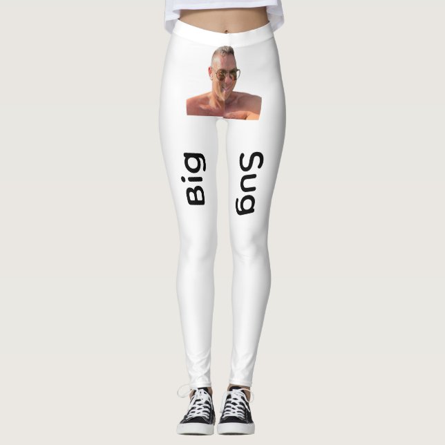 Stora Sug Text Leggings (Framsida)