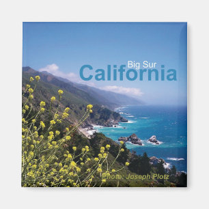 Stora Sur Kalifornien reser souvenirkylmagneten Magnet