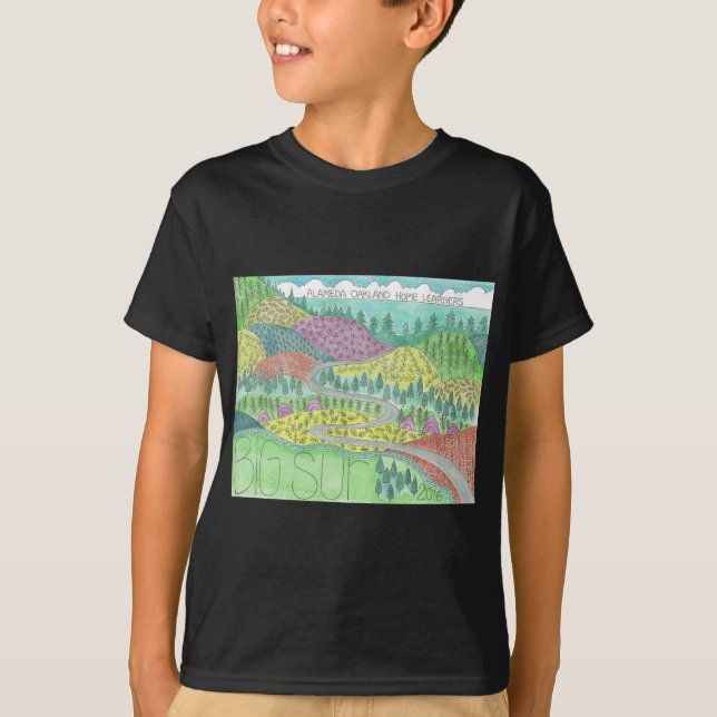 Stora Sur som campar resan 2016 T Shirt (Framsida)