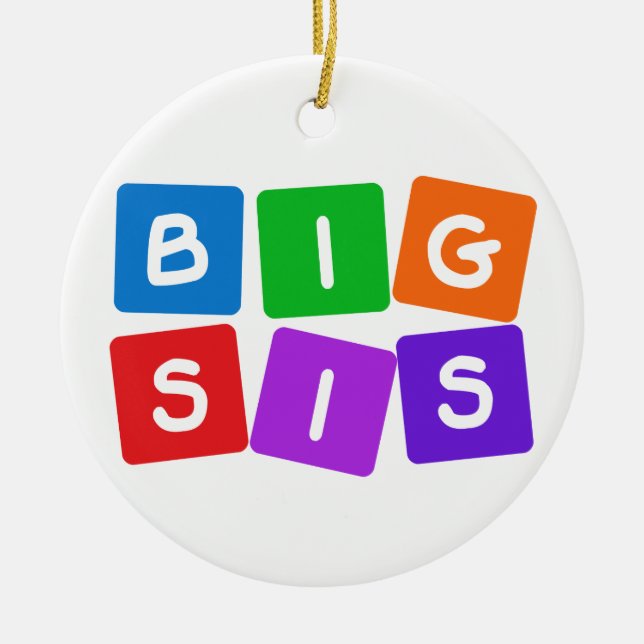 Stora Syrran-prydnadsföremål Julgransprydnad Keramik (Framsidan)