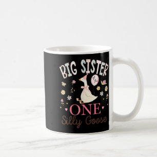 Stora syster till The One Silly Goose 1-årsdag Kaffemugg