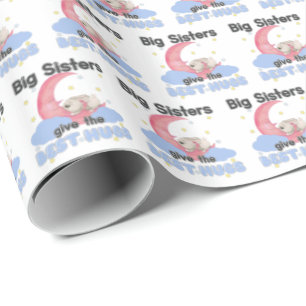Stora systrar ger de bästa knuffarna - Månkanin Presentpapper
