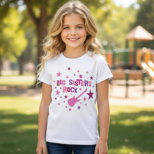 Stora systrar rockar barn t-shirt