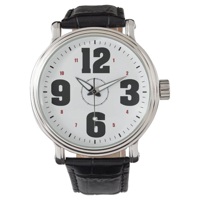 Stora tal armbandsur (Framsida)