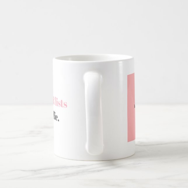 Stora TBR-listor Kaffemugg (Handtag)