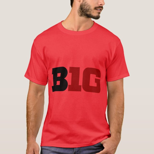 stora tio indiana färg t shirt (Framsida)