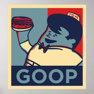 Stora Tom för presidentaffisch Poster