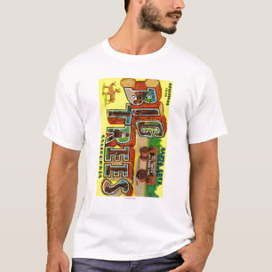 Stora träd, Kalifornien - stora brevplatser T-shirt