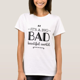 Stora, vackra World Ord-citat T Shirt