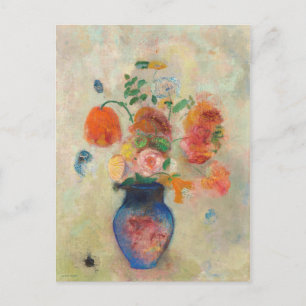 Stora vas med blommor - Odilon Redon Vykort