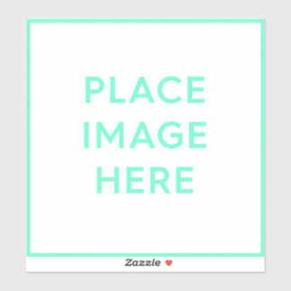 Stora vinylpåsar med en Anpassningsbar på 8 x 8 tu Klistermärken