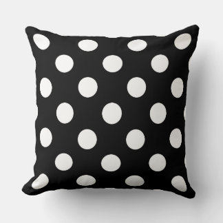 Stora vita Polka dots Kudde