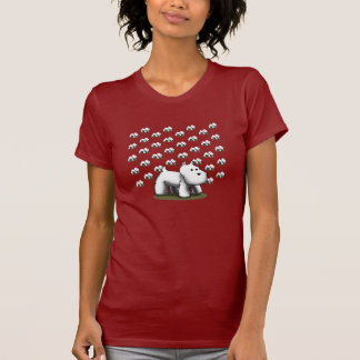 Stora Westie, lite Westies Tee Shirt