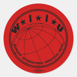 Stora WIIU-fästingar Runt Klistermärke