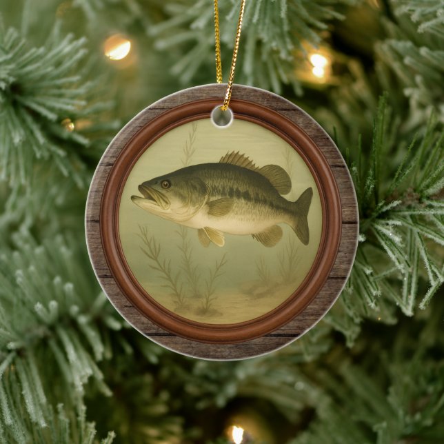Storabborre Mörkt Trä Julgransprydnad Keramik (Träd)