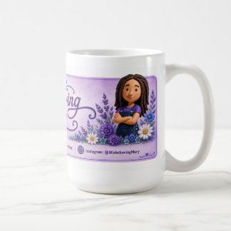 Störande Mary-dekaler Kaffemugg