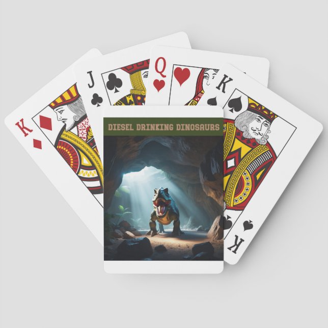 Störande vy casinokort (Baksidan)