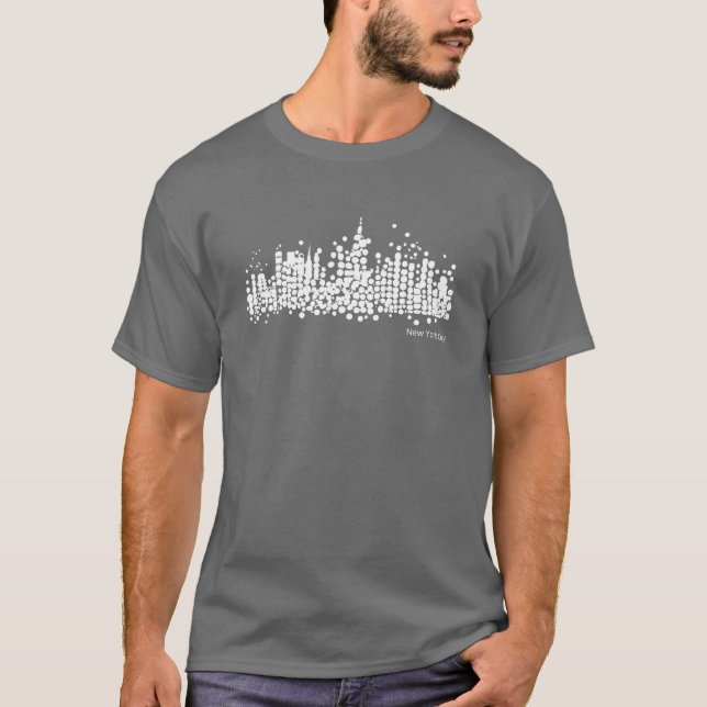 Storäppelets nya utformning på underbara skjortor t shirt (Framsida)