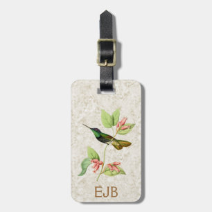 Storartad Hummingbirdbagagemärkre Bagagebricka