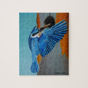 Storartad Kingfisher Pussel