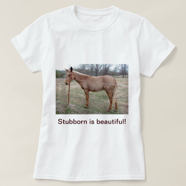 Storartad Mule! DamT-tröja Tröja (Design framsida)
