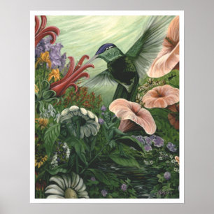 Storartad trädgård poster