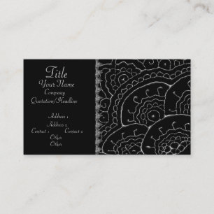 Storartade Mehndi Mandalas Visitkort