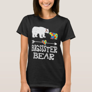 Storasyster Bear Autism Awareness Month Autism Bab T Shirt