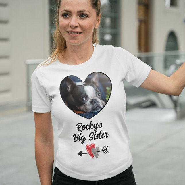 Storasyster för hund av personliger t shirt (Skapare uppladdad)
