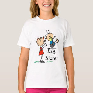 Storasyster med lite broderTshirts och gåvor Tee Shirt