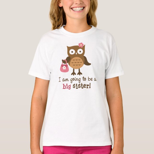 Storasyster som är - modugglat-skjortor för tee shirt (Framsida)