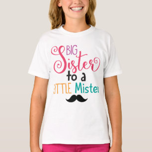 Storasyster till lite en Mister Lura T Skjorta T Shirt