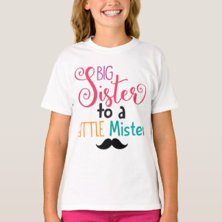 Storasyster till lite en Mister Lura T Skjorta T Shirt