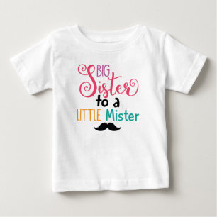 Storasyster till lite en Mister Skjorta T-shirt