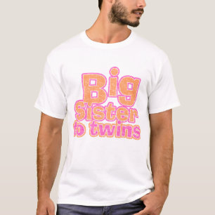 Storasyster till twillingar t shirt