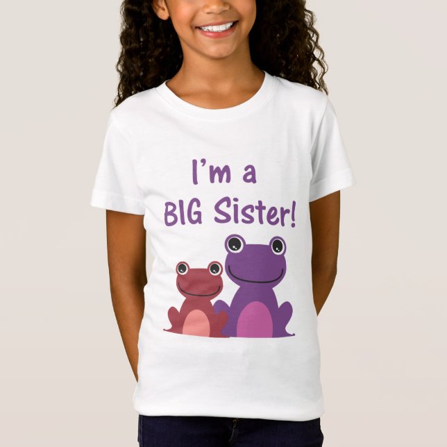 Storasystergrodasyskon T (lila/rosor) Shirt (Framsida)