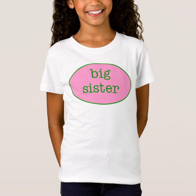 Storasysterskjorta Tee Shirt (Framsida)