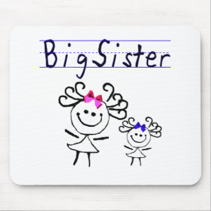 Storasysterstick figur musmatta