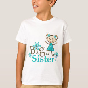 Storasysterstick figur tee shirt