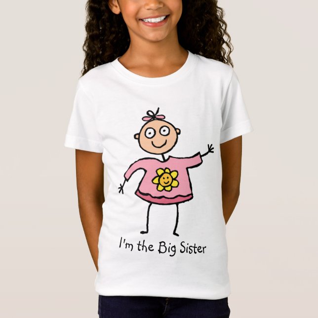Storasystert-skjorta Tee Shirt (Framsida)