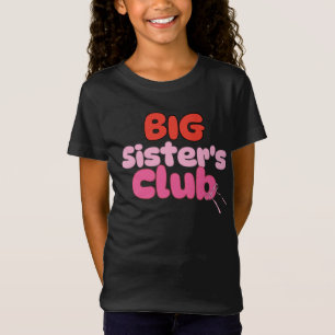 Storasystrar klubb, design för nya storasystrar t shirt