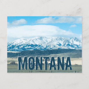 Storbergen Himmel Montana, södra Land Vykort