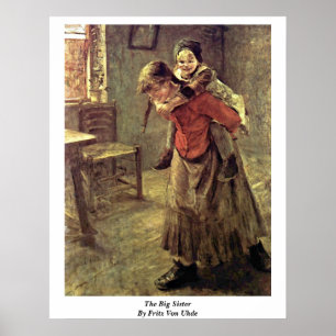 Storbister efter Fritz Von Uhde Poster