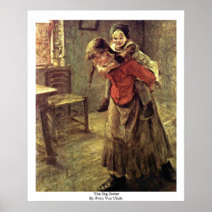 Storbister efter Fritz Von Uhde Poster
